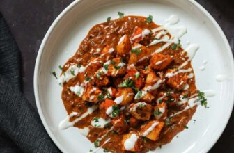 Paneer Ghee Roast with Roasted Vegetables
