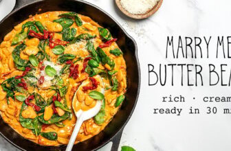 Marry Me Butter Beans | It Doesn’t Taste Like Chicken
