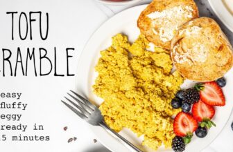 Tofu Scramble (Easy, Fluffy & Eggy!)